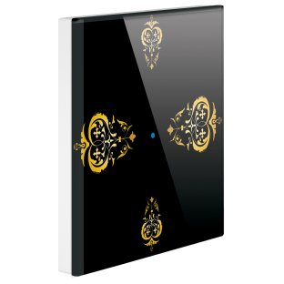 6  Orta Desenli Siyah Renk