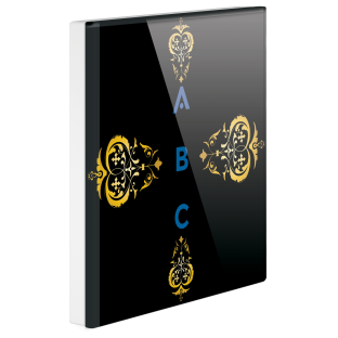 6  Orta Desenli Siyah Renk