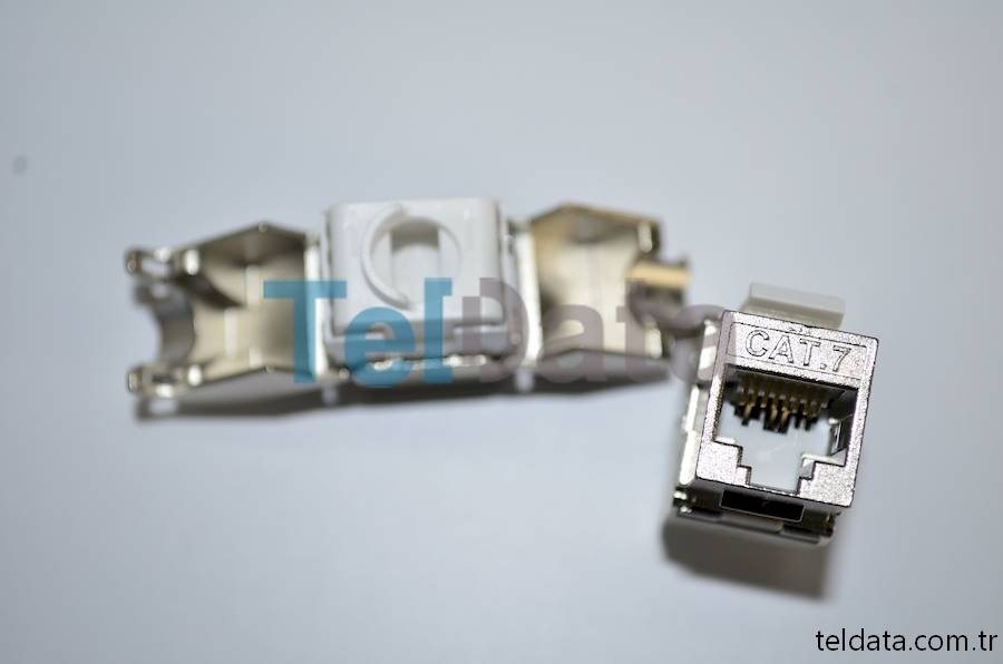 Cat7 Cat6a FTP Keystone Jack 04