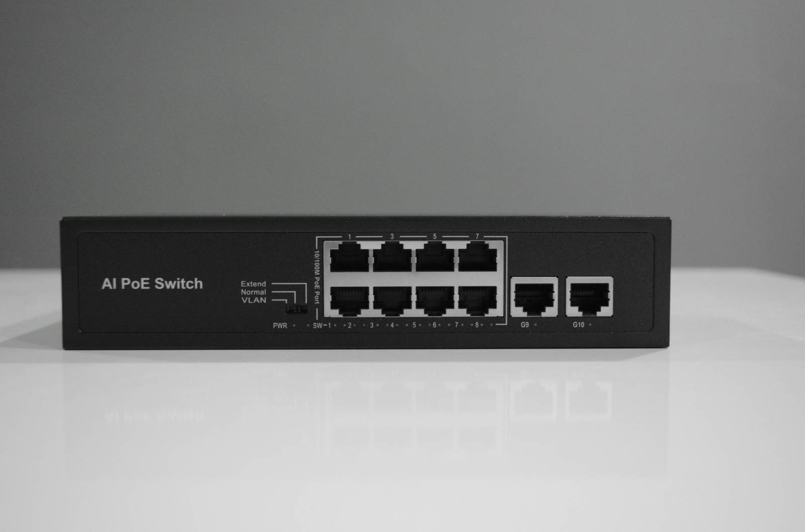 8 100m poe ports 2 1000m uplink ethernet po 1899